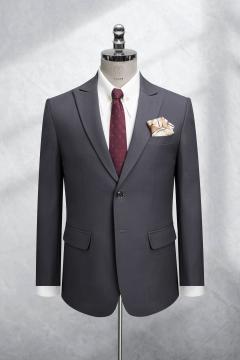 Bộ Suit Xám Chì Cao Cấp  Classic Fit TGS380